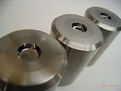 Punch for silver bimetal rivet Contacts