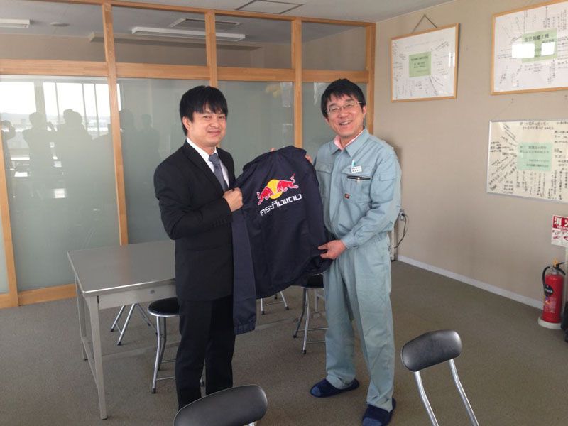 T.C. Pharmaceutical, one of the major beverage manufacture in Thailand visited us as the group of observers to Japan